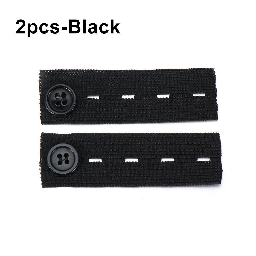 2/4/6PCS Jeans Skirts Garment Accessories Maternity Waist Band Button Hooks Pant Extender Belt