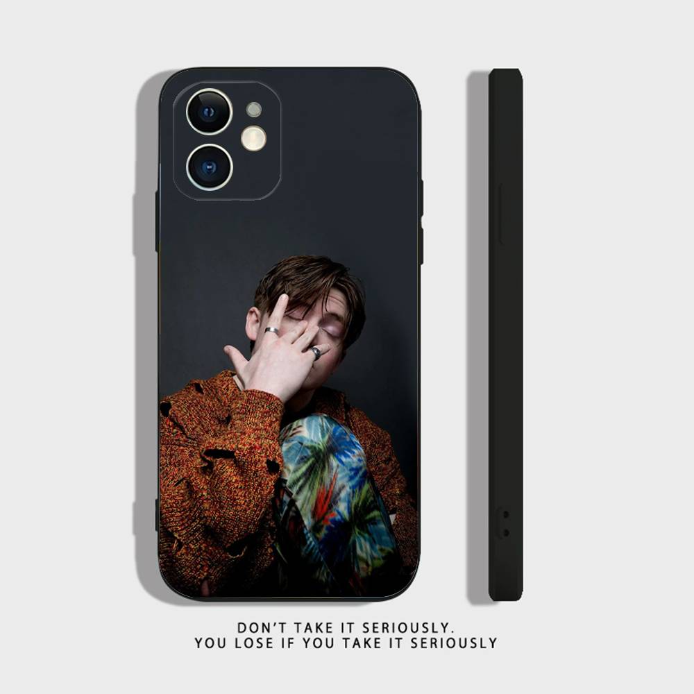 Чехол для телефона актера Кита Коннора для iPhone 17,16,15,14,13,12,11,XR,Pro,XS,Max,XR,Plus,Mini Мягкий силикон Черный Ударопрочный
