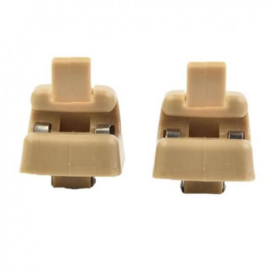 2Pcs Car Sun Visor Clips Holders Replacement 12681000127101 For Mercedes Benz