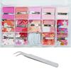 Chirimen Tsumami Zaiku Mini Fabric Set Japanese Handmade DIY Hair Small Craft Floral Solid Japanese Kimono Pink [seriction] (Includes Tweezers) -