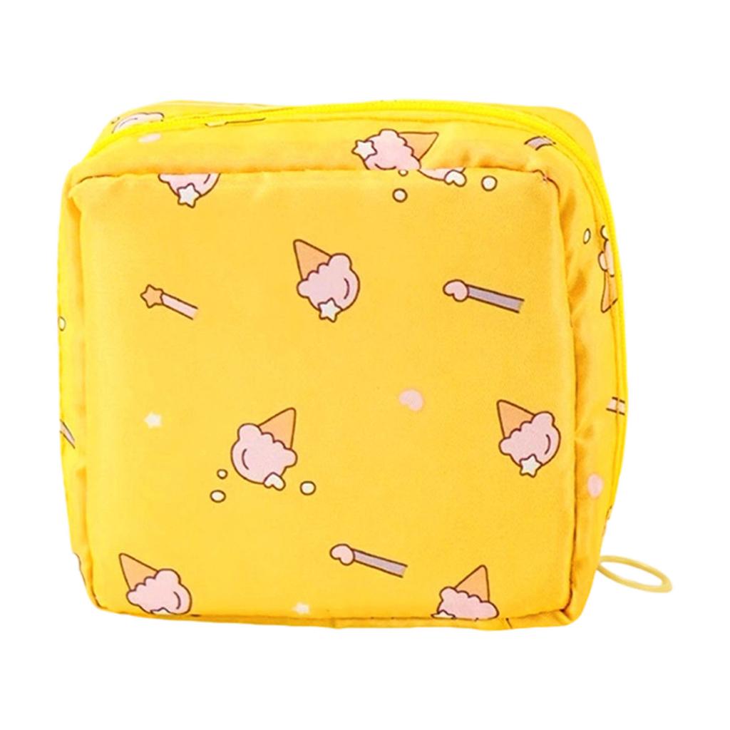 Portable Feminine Hygiene Pouches Convenient Sanitary Napkin Pouches for Discreet Storage of Feminine Products