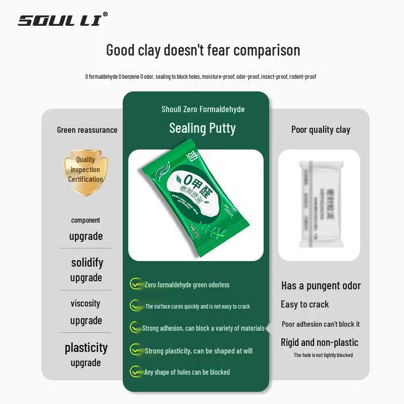 Герметик с немецким уплотнителем, не допускающий протечек: Водонепроницаемая глина против плесени для герметизации кондиционера и канализации