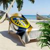LUFC poster Beach Towel, Large Soft Quick Dry Towel for Beach Camping Swimming