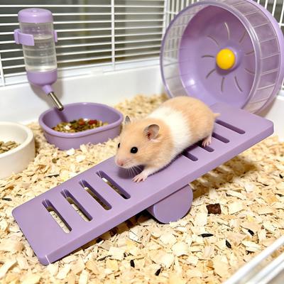 Хомяк Качели Игрушка Декорация Клетки Снятие Скуки Мелкие Животные Шиншилла Песчанка Крыса Мышь Качели Игрушка для Упражнений Товары для Питомцев