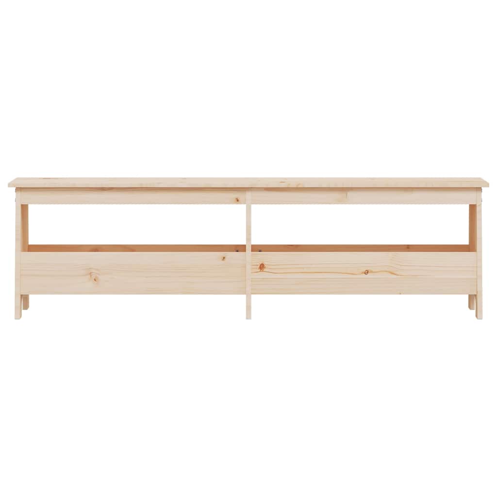 Flurbank 160 x 28 x 45 cm Solid Pine Wood