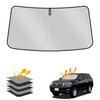 Sunshade for Toyota Land Cruiser Prado Shading 2025 New Heat and UV No Suction Cup Sunshade for Easy To Car Prevents Interior Privacy Storage Bag Heat