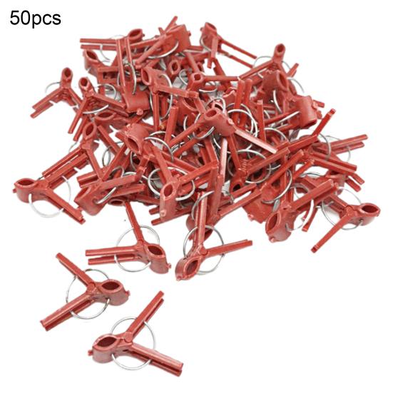 1 пакетик зажим для прививки гибкий нержавеющий пластиковый круглый зажим для поддержки растений с плоским ртом для сада