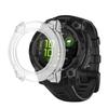 Case Compatible Garmin Instinct 3 45mm - Rigid Protection Smartwatch Transparent Case Tempered Glass Screen Phonillico®