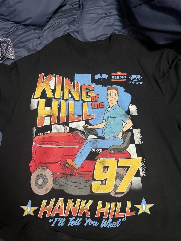 Black King of the Hill Poster Cotton Shirt Unisex S-5XL AR500