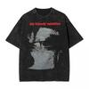My Bloody Valentine Feed Me Wih Your Kiss Стиранные Футболки Streetwear Хип-Хоп Футболка Футболки Топы Мужчины Женщины Оверсайз Графические