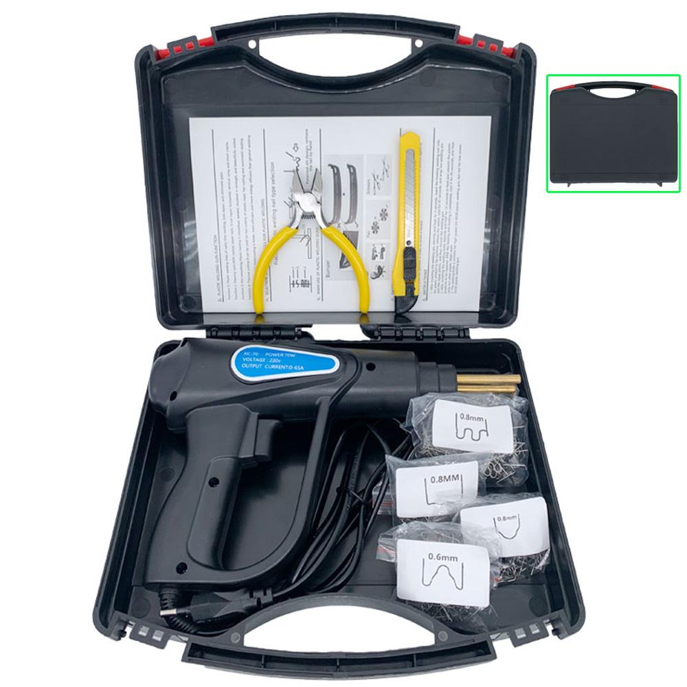 Сварочный аппарат для пластика, 70 Вт, для ремонта бампера, ручной комплект для ремонта пистолета с горячими скобами, сварочные системы