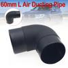 60mm Plastic L Air Ducting Pipe Elbow Outlet Connector For Webasto Eberspaech Air Parking Heater Accessory