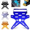 Alloy Motorcycle Tail Mounting Universal Aluminum Brackets License Plate Frame