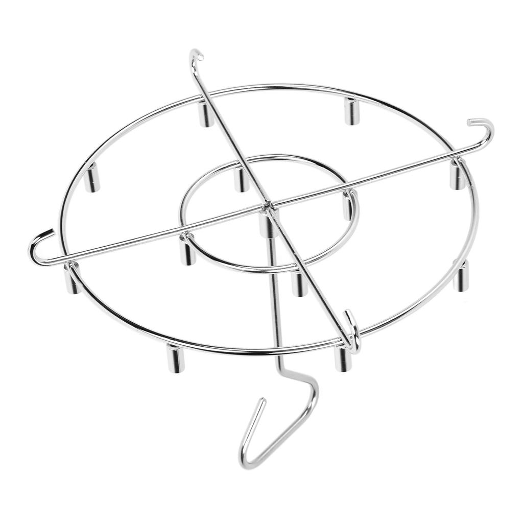 304 Stainless Steel Skewers Stand Set Multifunction Grill Dehydration Rack Fryer Accessories for