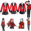 Anime Kakegurui Cosplay Figure Yomotsuki Runa Cosplay Costume JK School Girls Uniform Hoodie Halloween Dress for Women