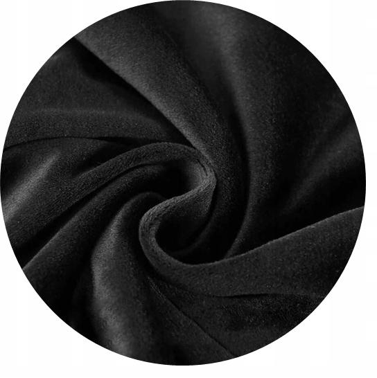 Cover For 1-Seater Corner Sofa, Black Velvet