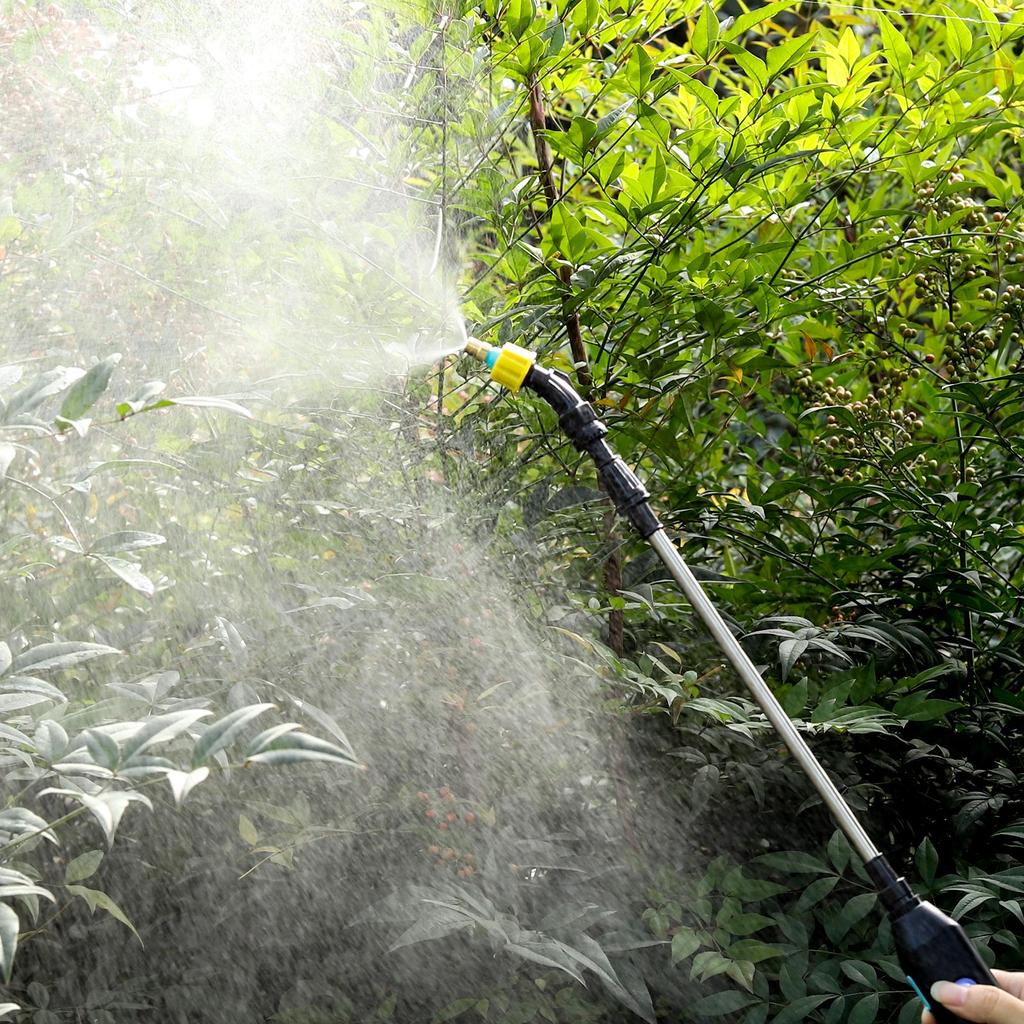 Электрический опрыскиватель для растений, распылитель для полива, палочка, перезаряжаемая батарея, садовый опрыскиватель, опрыскиватель для растений, двор, газон, сорняки, растения