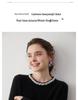 Elegant Grey Cashmere Sweater: Light Luxury Rhinestone Round Neck Women's Knitwear for Autumn/Winter.