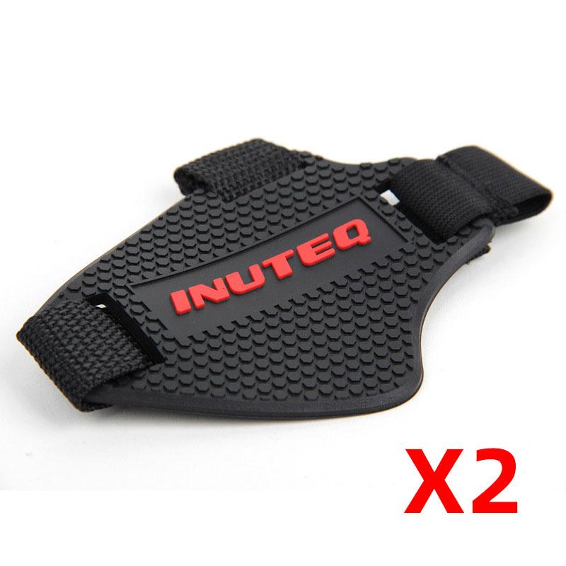 1/2pcs Motorcycle Shift Pad Rubber Boot Protective Cover Adjustable Shifter Shield Anti Slip Pad Universal Shoe Cover Protection
