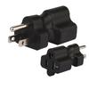 Tekit 5-15P To 5-15R & 5-20R, 15-Amp Household AC Plug To 20-Amp T-Blade Power Adapter; Nema 5-15P To 5-15R/5-20R 20-Amp Comb AC Adapter (5-15P To 5-1
