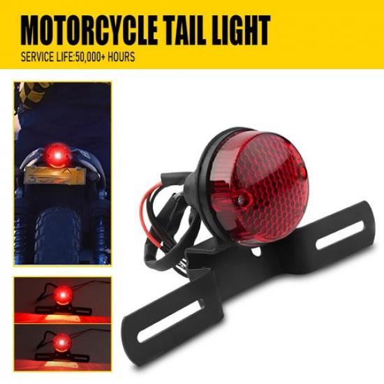Motorcycle Stop Brake Tail Light Lamp For Harley Bobber Chopper Cafe Racer I
