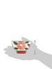 Hasami Ware Zuiko Kiln Red Clay Camellia Rice Bowl, Red, 52063