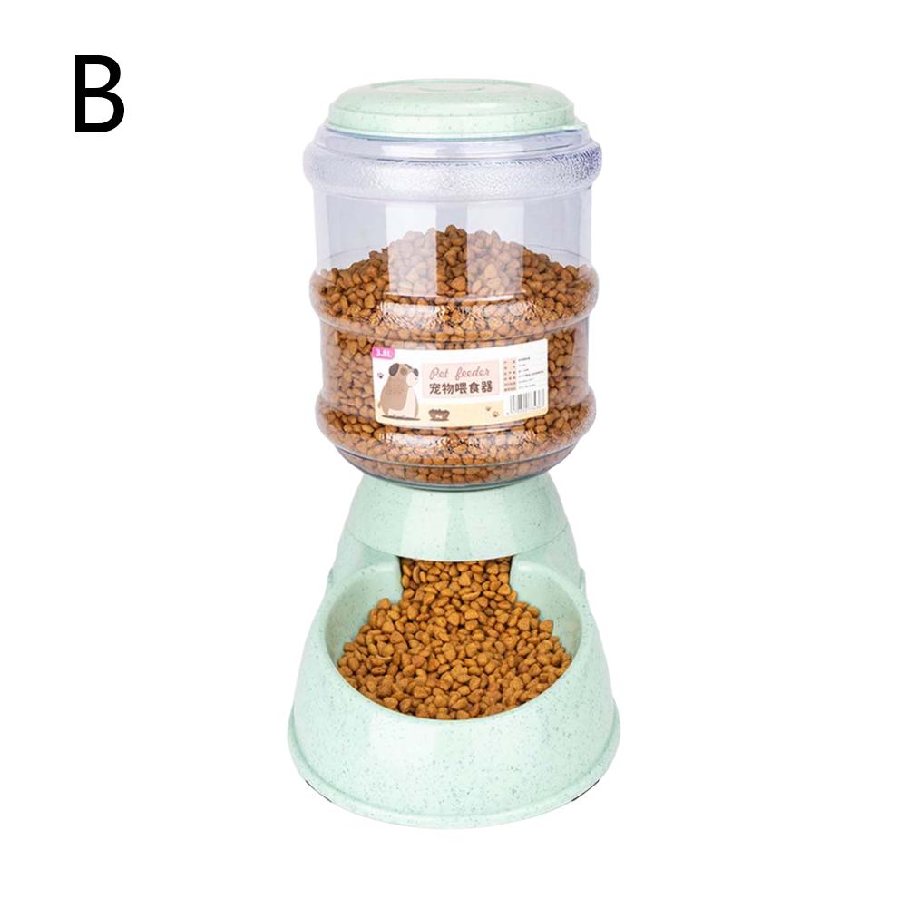 Большая емкость 3,8 л автоматическая кормушка для домашних животных для кошек собак диспенсер для воды ведро для хранения еды миска для кошек