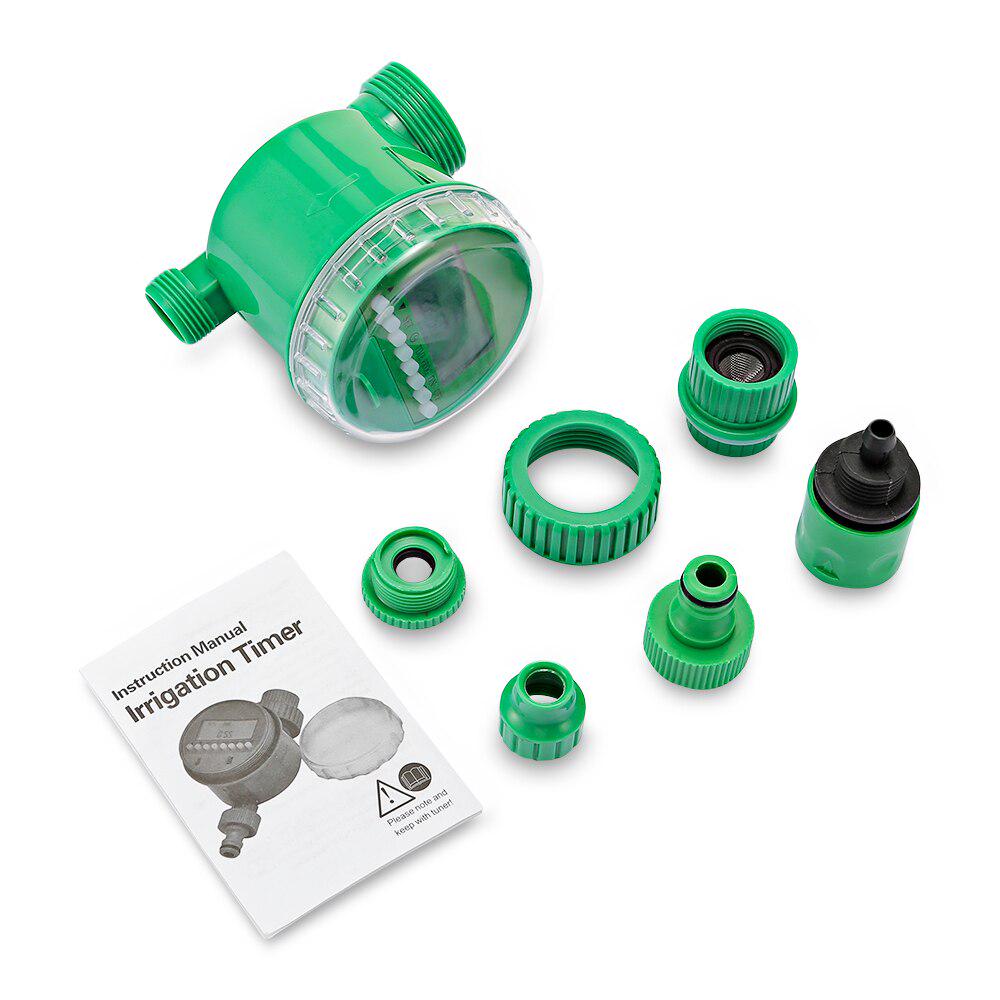 Садовый интеллектуальный таймер полива, автоматический контроллер орошения цветов с ЖК-дисплеем