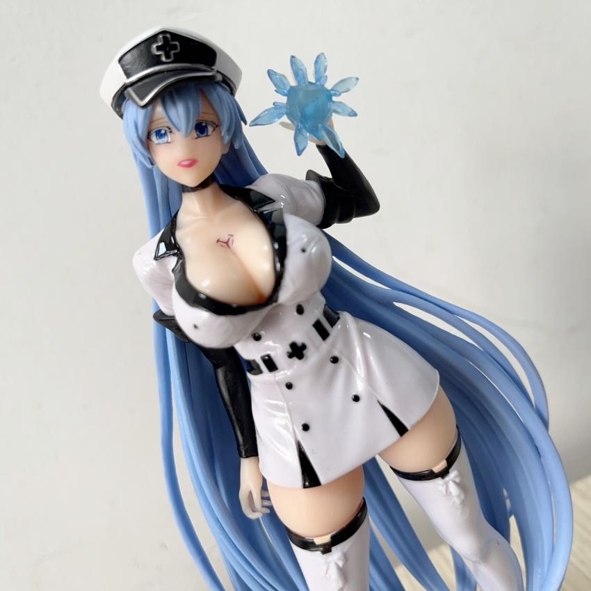 18 см Аниме Акаме га КИЛЛ! ESDEATH Фигурка девушки ПВХ Игрушка-экшн Коллекция для взрослых Игровая статуэтка Фигурки Кукла подарки