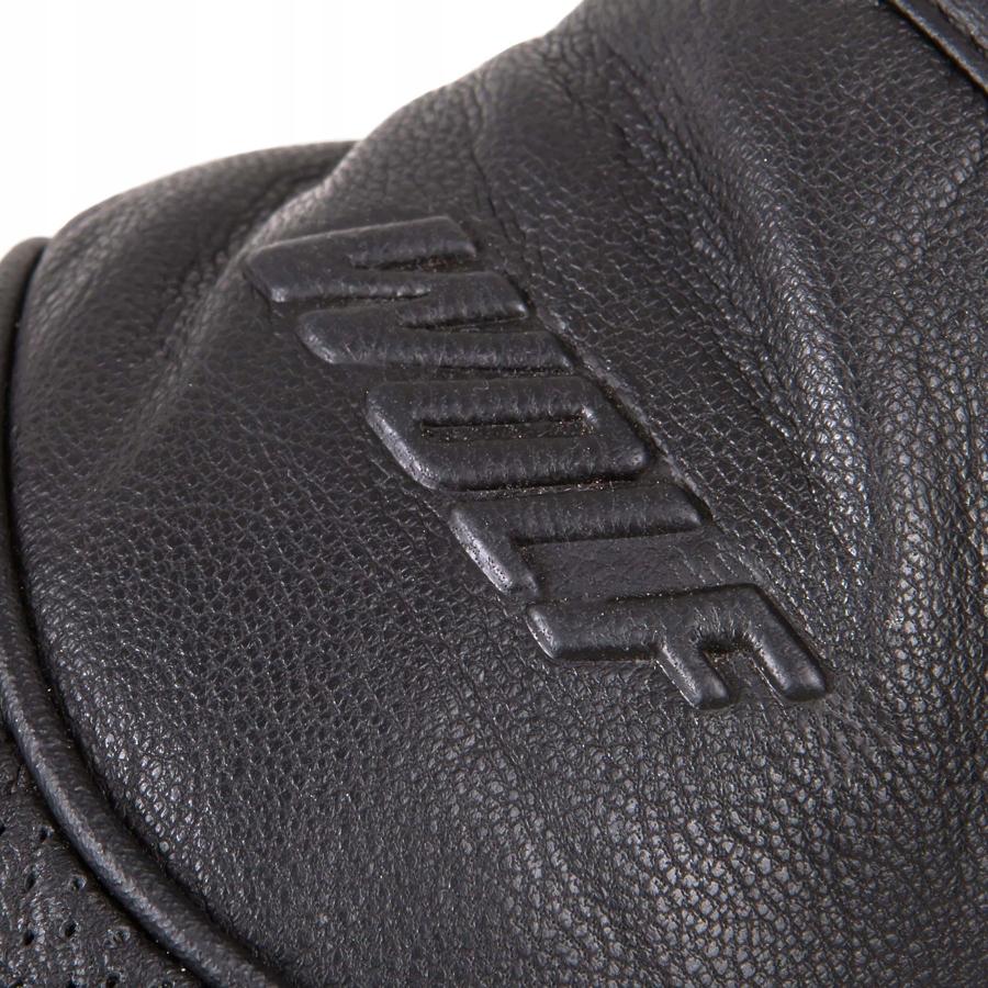 WOLF ROADSTER LEATHER GLOVES BLACK