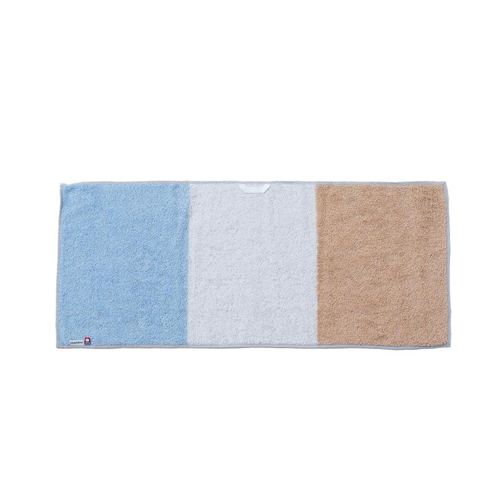 Mustakivi Iroha Face x by Fujio Imabari Bathroom Gift Towel, 34.5 81.5 cm, Ishimoto, 100% Cotton, Towel, Towel,