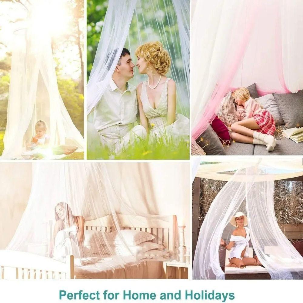 Netting Canopy Dome Mosquito Net Princess Style Bed Tent Room Decor Bed Canopy  Summer