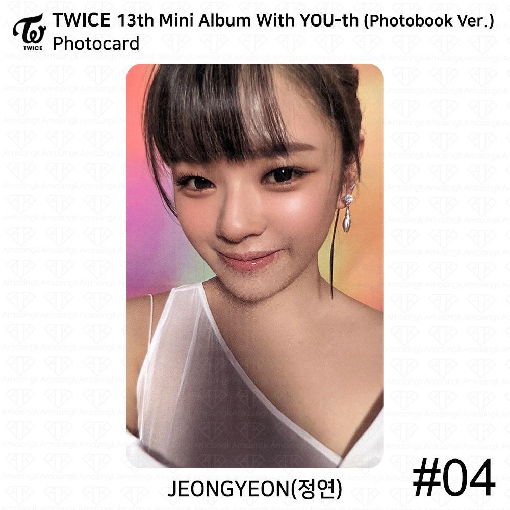 Twice 13-й мини-альбом с молодежной фотокарточкой YOU-th, постером, пленкой, стикером Jeongyeon KPOP K-POP