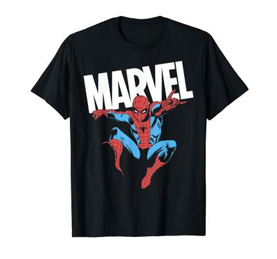 Футболка Marvel Человек-паук Теневой портрет