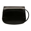 Bally Серия Эмблема Металлический Логотип Классическая Винтажная Кожаная Поясная Сумка Клатч Наплечная Сумка Через Плечо Мини Женские сумки Черный 6300058