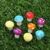 Craft Moss Decoration Stakes Miniature Figurine Artificial Foam Mini Mushroom Potted Plants Decor