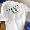 Italia Cities Graphic T-Shirt,Soft Breathable & Fade-Resistant, Classic Fit for Daily Casual Wear
