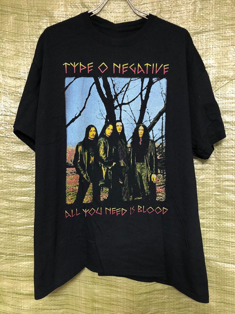 Футболка с коротким рукавом для взрослых O Negative All You Need Is Blood Унисекс
