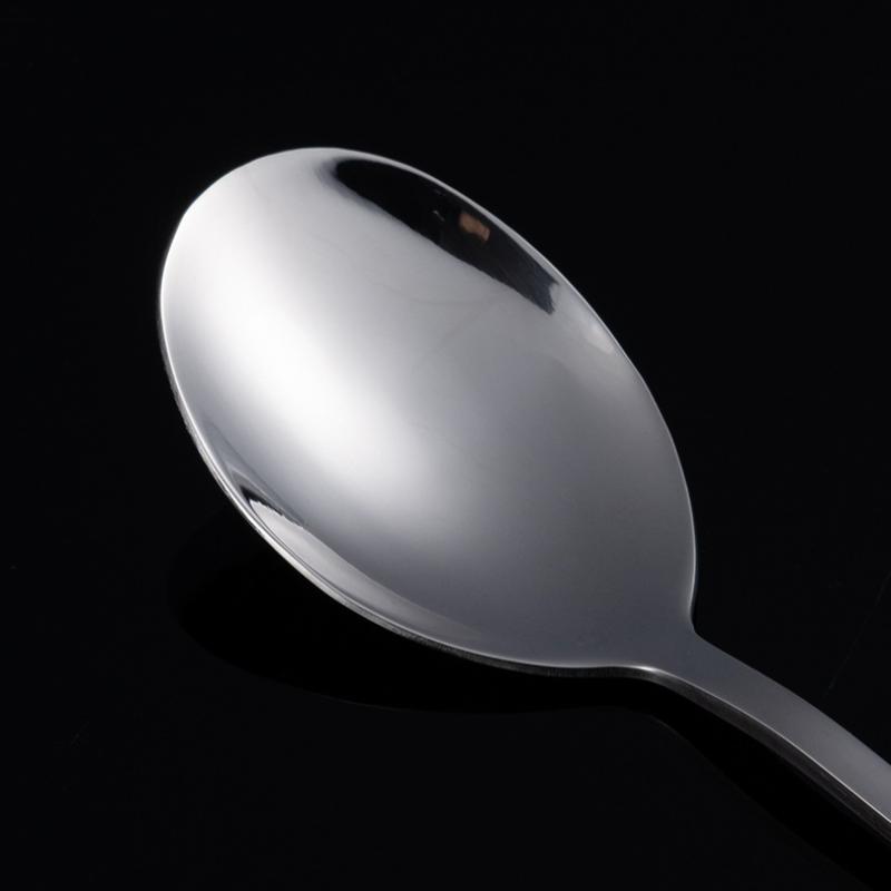 HANYANG 316 Ложка и вилка из нержавеющей стали Товары для дома Удлиненная ручка Маленькая ложка для супа Перемешивание Десертная вилка Ужин Суповая ложка