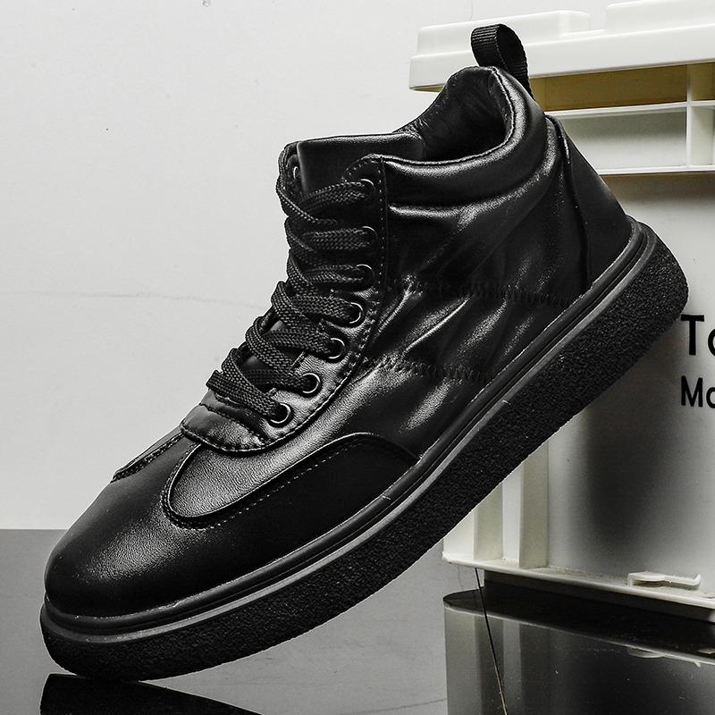 Модные оригинальные мужские красные кроссовки Trendys, дышащая кожаная обувь, повседневные мужские кроссовки для активного отдыха, высокие спортивные кроссовки для мужчин Zapatillas Hombre