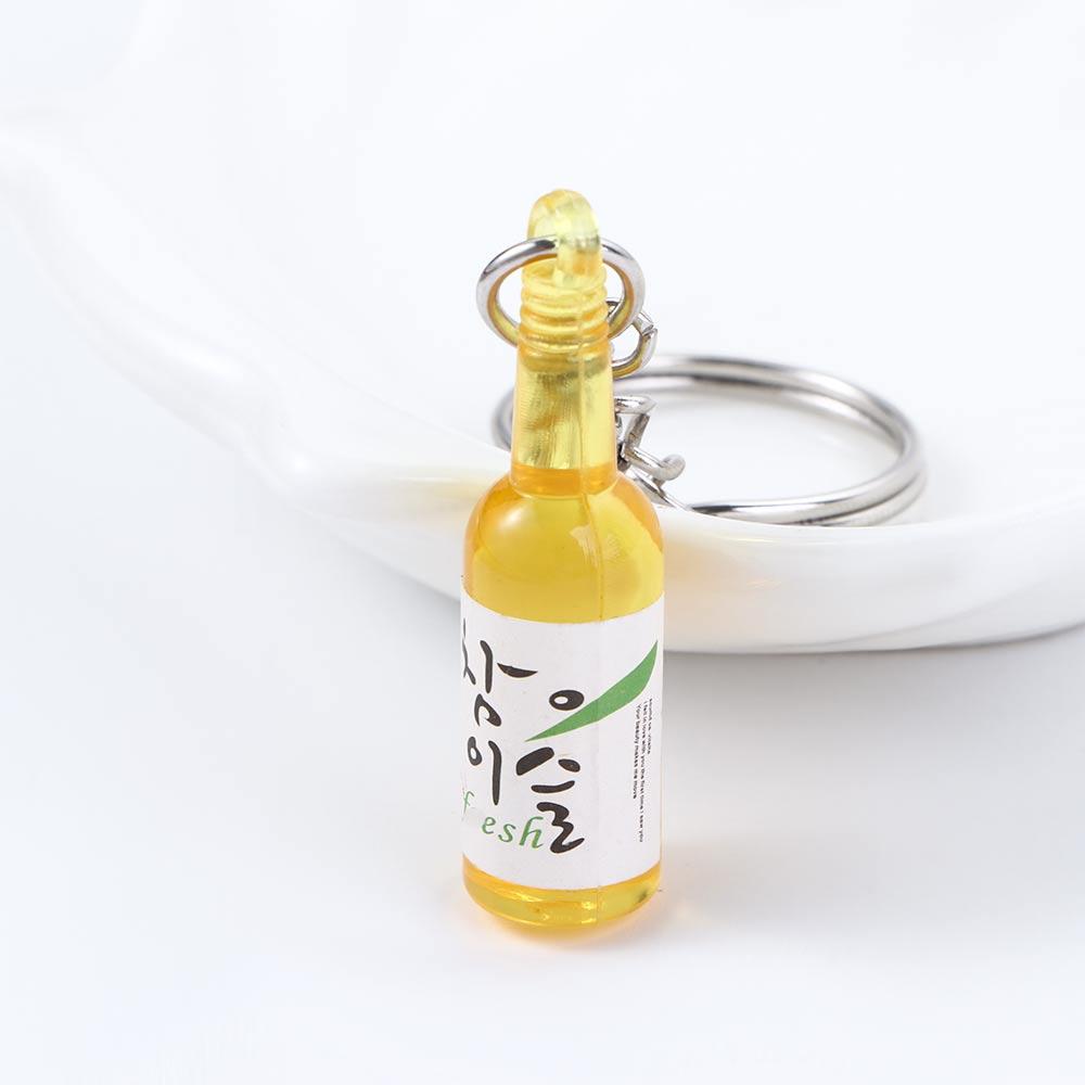 Подвеска Автомобильный ключ Аксессуары Банки соджу Брелок Моделирование Брелок Банки соджу