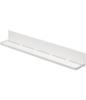 Yamazaki Magnetic Bathroom W60 X X Tower Bathroom with Drainage Holes and 4858 Rack, Long, White, Approx. D8.5 H8cm, Storage, Hooks,