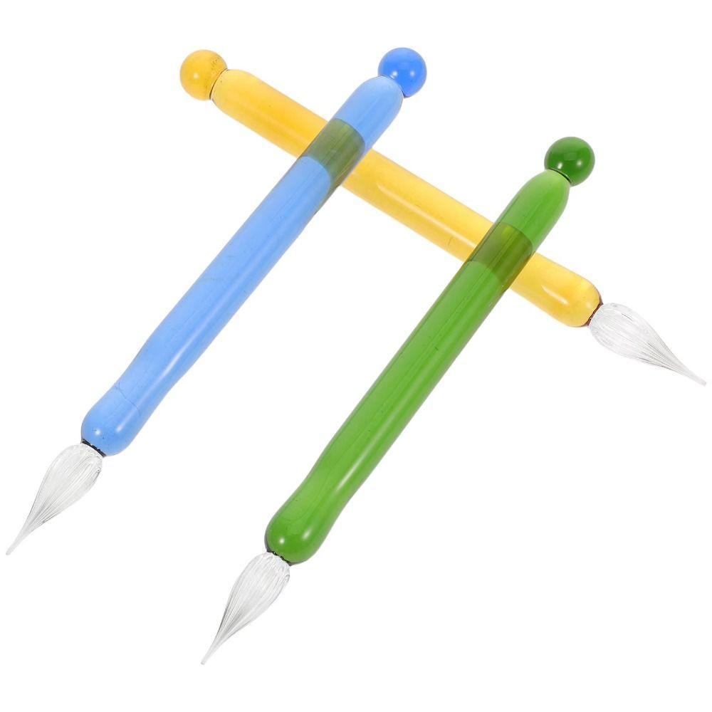 Calligraphy Dipping Pen Transparent Glass Fountain Pen Back To School Glass Dip Pen Art Painting
