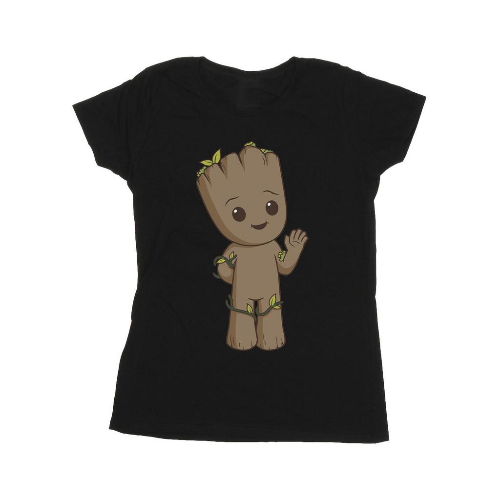 Marvel Womens/Ladies I Am Groot Cute Groot Cotton T-Shirt