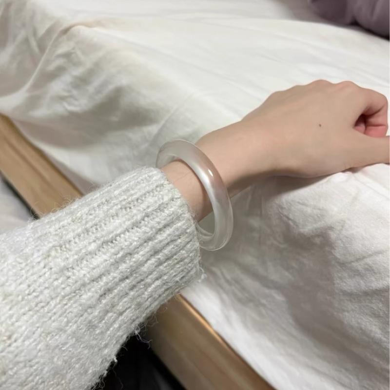 1 шт. натуральный нефритовый браслет модный браслет с подвесками нефритовый женский подарок