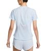 Nike Dri-Fit Swift Comfortable Fashion Simple Versatile Short Sleeve T-Shirt Women Tops Blue HM9699423