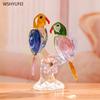 Crystal Magpie Современный минималистский стиль Украшения для дома Аксессуары для офиса Свадебный подарок Изделия ручной работы из стекла