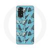 Case for Xiaomi Redmi Note 11 4G Butterflies Blue Background