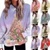 Women's Fashion Daily  Casual Hoodie Long Sleeve Printed Top