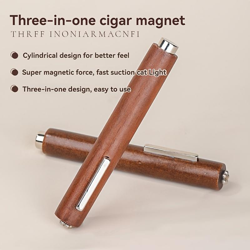 Сверхсильный магнитный инструмент 3-в-1 для нейл-арта Большой цилиндр, Усиленный эффект кошачьего глаза для нейл-арта рук и ног